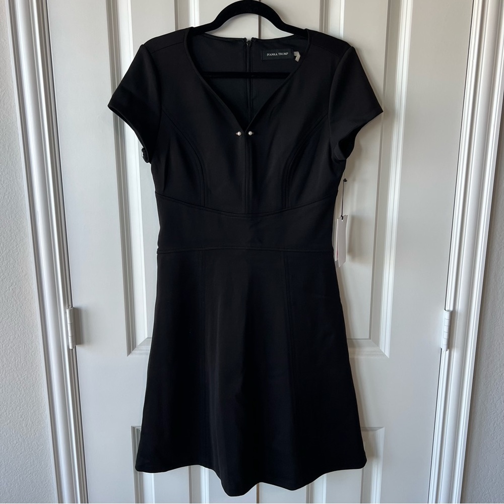 Ivanka Trump Classic Black Mini Dress
